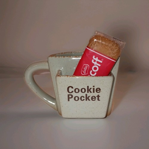 Vtg mug cookie - vtg, pocket