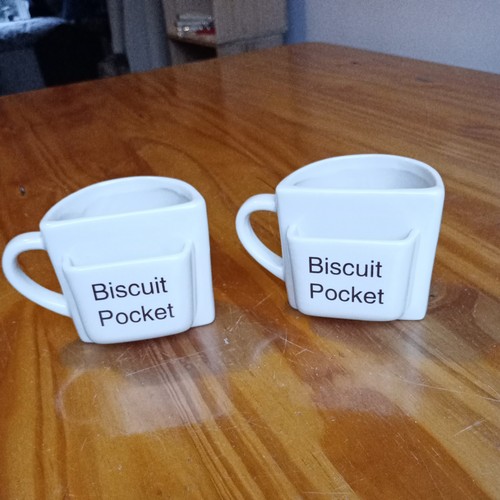 Biscuit pocket mugs - biscuit,